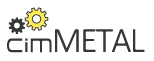 Logo der ERP Software cimMetal. Grafik.